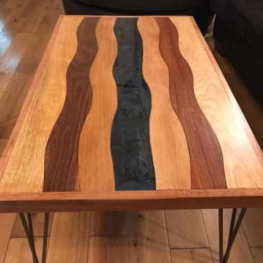 Wood and Resin Mix